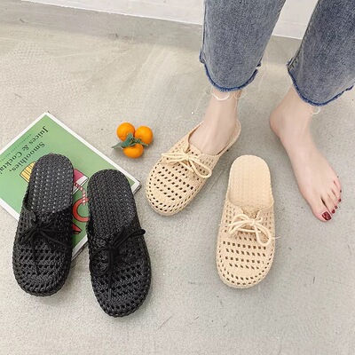 activity Manufactor wholesale Home Furnishing Korean Edition fashion summer Baotou Hollow Crocs Sandals Female models wholesale
