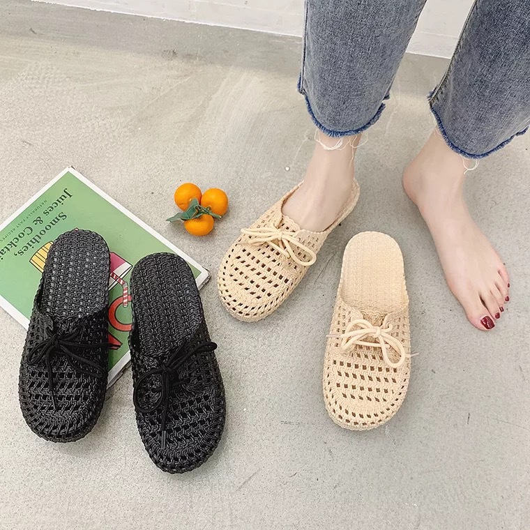 activity Manufactor wholesale Home Furnishing Korean Edition fashion summer Baotou Hollow Crocs Sandals Female models wholesale