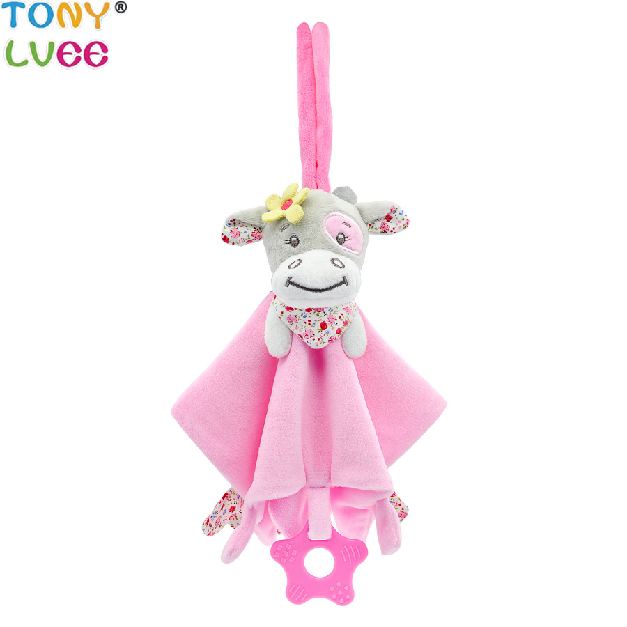 粉色牛没有卡纸图(有标签)