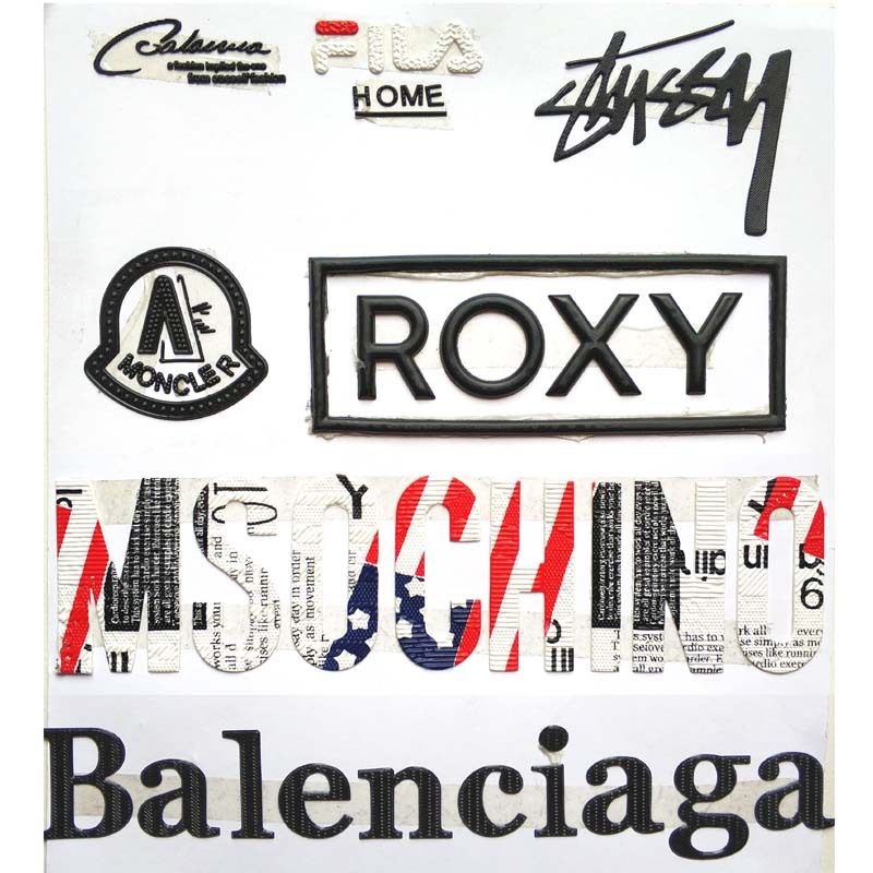 批发服装热转印烫标服装烫标热转印立体烫标立体印标3D热转移厚版