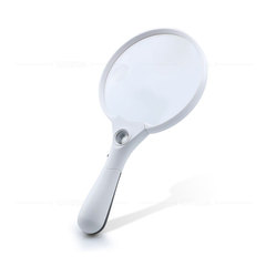 New Large-Area Reading 3-LED Light Child and Adult Magnifying Glass Out-of-Country E-commerce Festival Gift Magnifying Glass