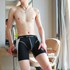 Long pants, trousers for gym, breathable protective underware