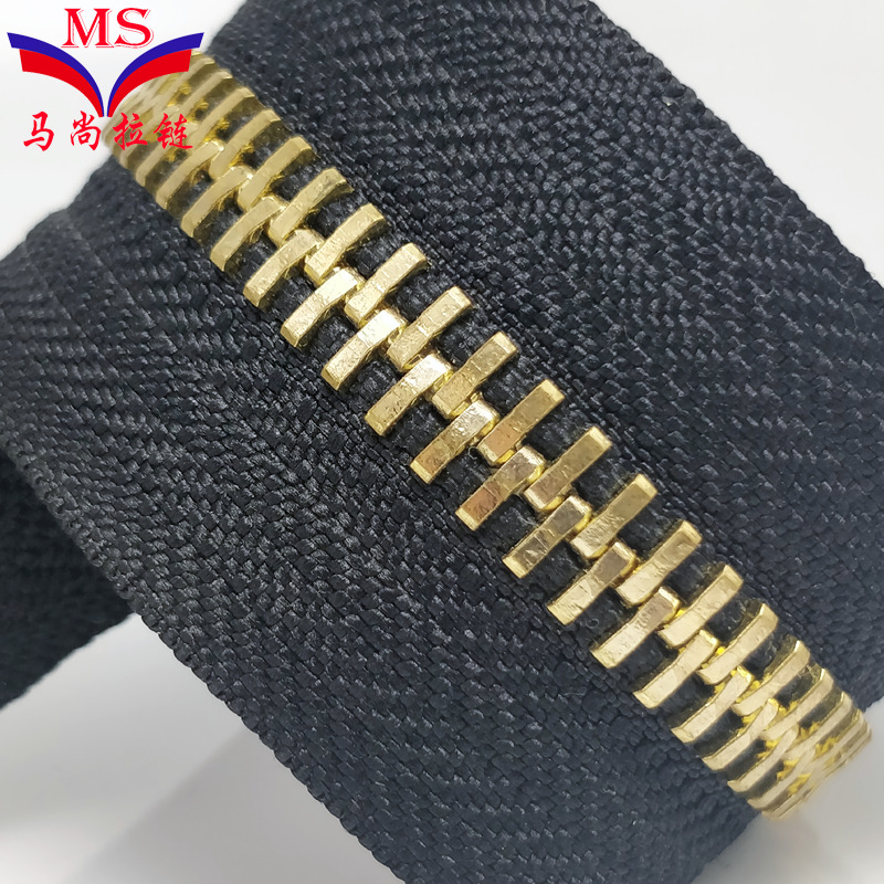 批发 10号金属铜拉链箱包金属拉链码装金属单拉服饰条装拉链