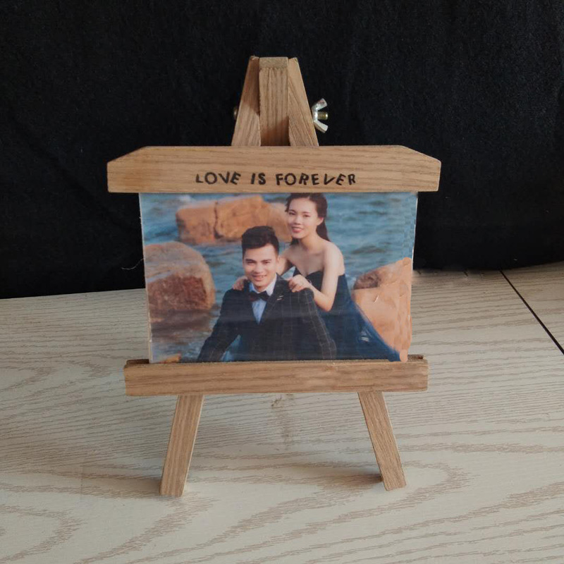 Factory direct supply easel art set all kinds of LOGO children's wedding photo studio photo frame wholesale