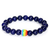 Rainbow accessory, beaded bracelet, European style, wholesale