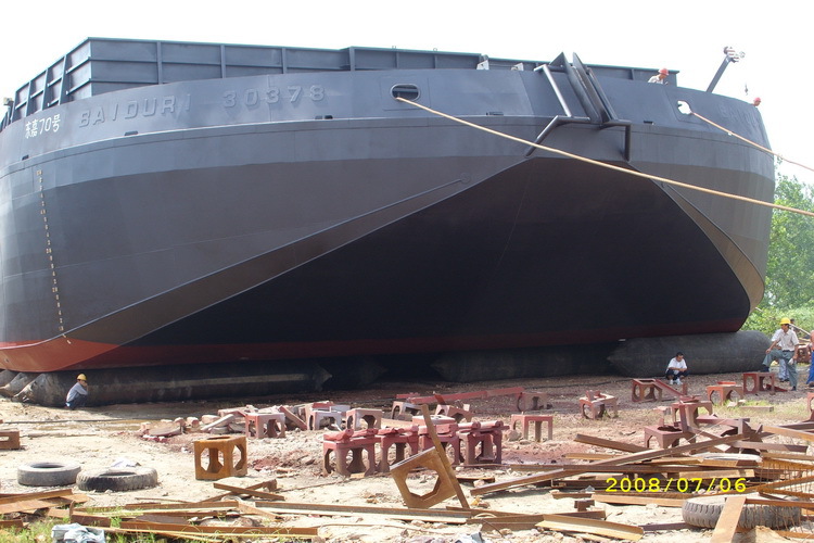 船舶修造厂用承重充气气囊船舶上岸下岸用气囊