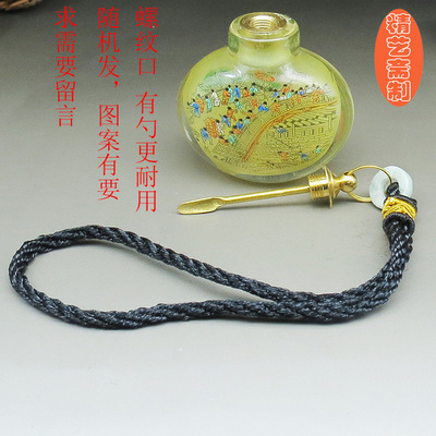 内画鼻烟壶瓶内画清明上河图小鼻烟壶烟壶粉瓶内画手工艺品礼品|ru