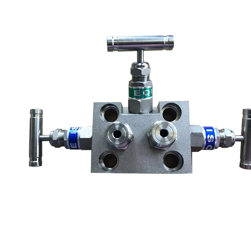 不锈钢一体化三阀组 内螺纹三阀组加工 1151不锈钢三阀组