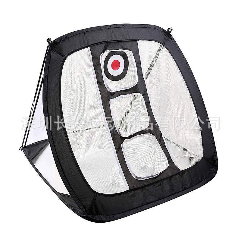 Golf objetivo neto varilla de corte práctica neta bola colección neta plegable conveniente almacenamiento cuadrado varilla de corte neto