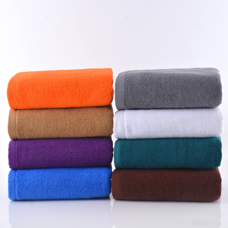 Factory direct batch cotton white towel...