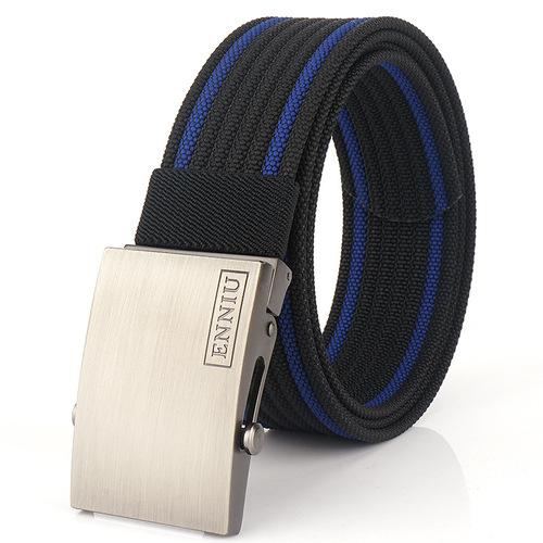 TUSHI new nylon workwear canvas belt training outdoor smooth belt belt manufacturer wholesale