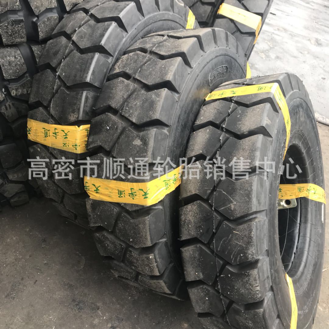 矿用工业叉车轮胎6.50-10充气叉车工程轮胎750-15 8.25-15-20