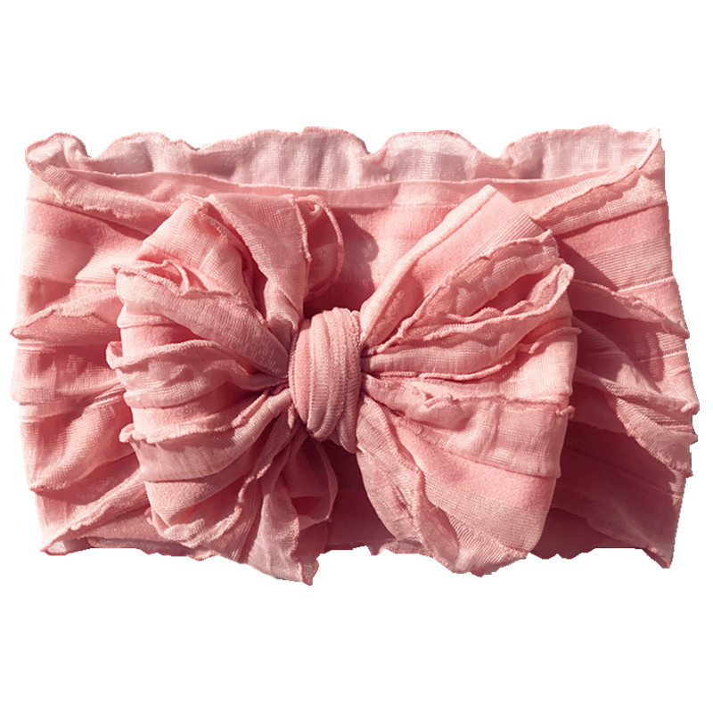 Kid'S Retro Solid Color Bow Knot Cloth Hair Band display picture 15