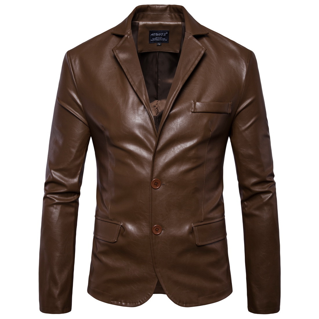 2024 Spring and Autumn New British Men's Motorcycle Leather Jacket B011_voghion.com