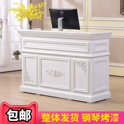 European style customized Paint Cashier couture Tea shop company Cashier Reception direct deal Cashier