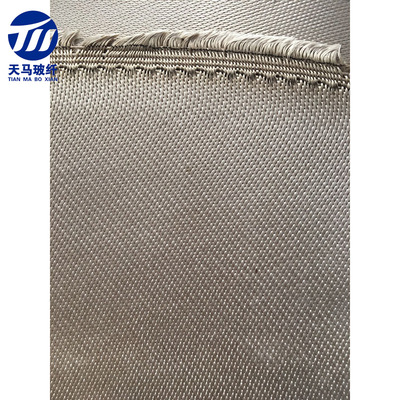 天马厂家直销高硅氧 中硅氧耐高温1200°隔热保温玻纤布|ru