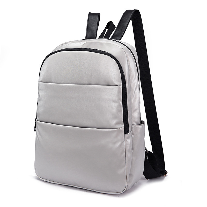 Cross-Border Shipping Waterproof Computer Bag, Unisex Backpack, Color-Blocked Laptop Bag, 14inch Portable Tablet Bag, Lightweight Portable Style