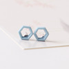 Cute design fresh earrings, small ceramics for adults