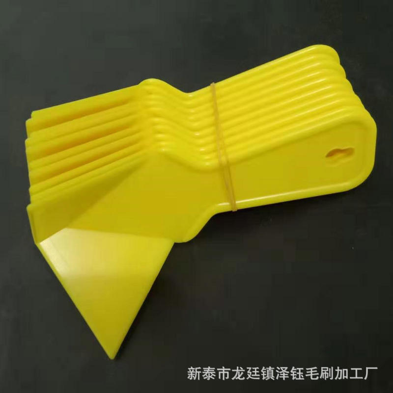 Fábrica al por mayor de plástico Yin y Yang Dispositivo de ángulo masilla herramienta de barro de diatomeas ABS herramienta de reparación de ángulo engrosada Yin y Yang ángulo