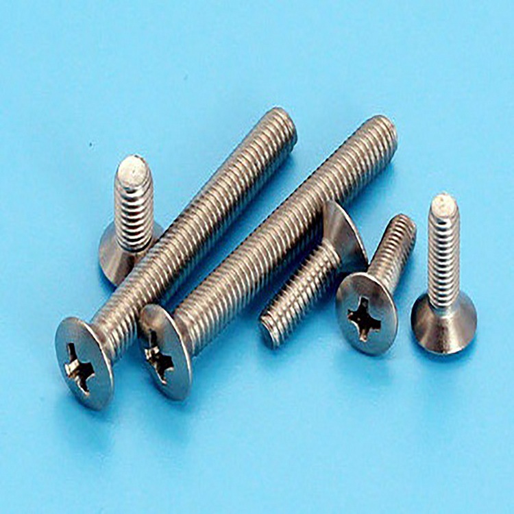 不锈钢半沉头十字槽机螺钉