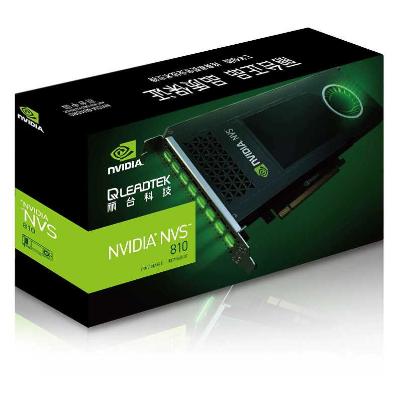 Leadtek NVIDIA Quadro NVS810 4GB видеокарта/мульти-экран карта