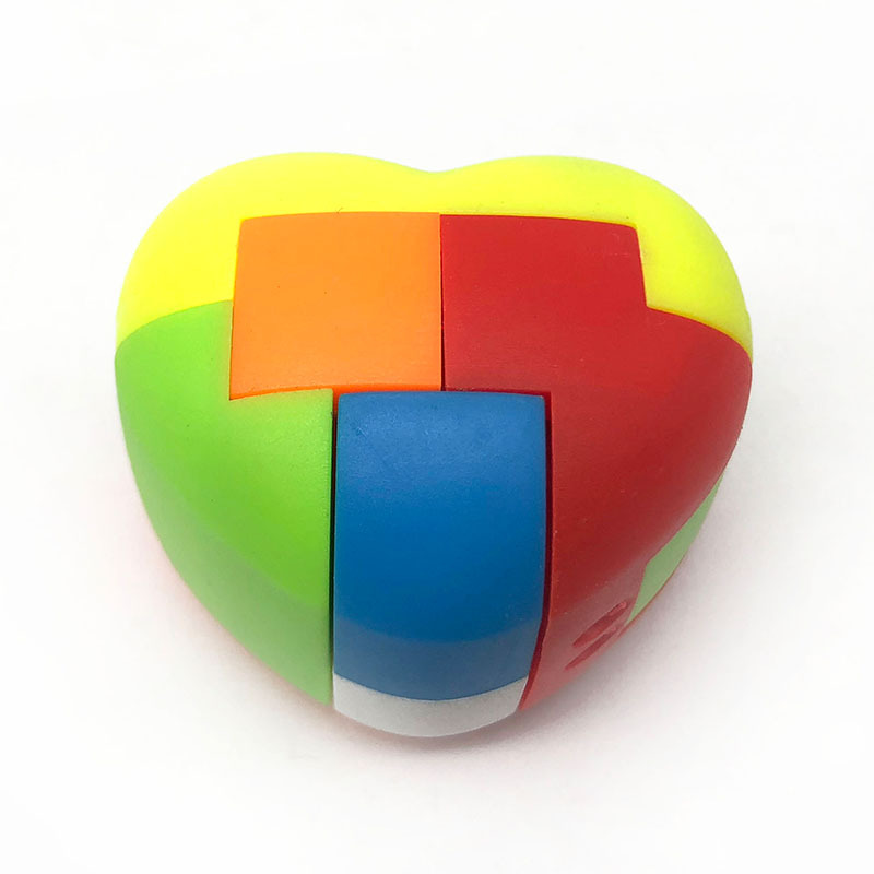 Los niños juguetes de inteligencia plástico Luban bloqueo traje doce creativo Kong Ming bloqueo inteligencia desbloquear cubo regalos