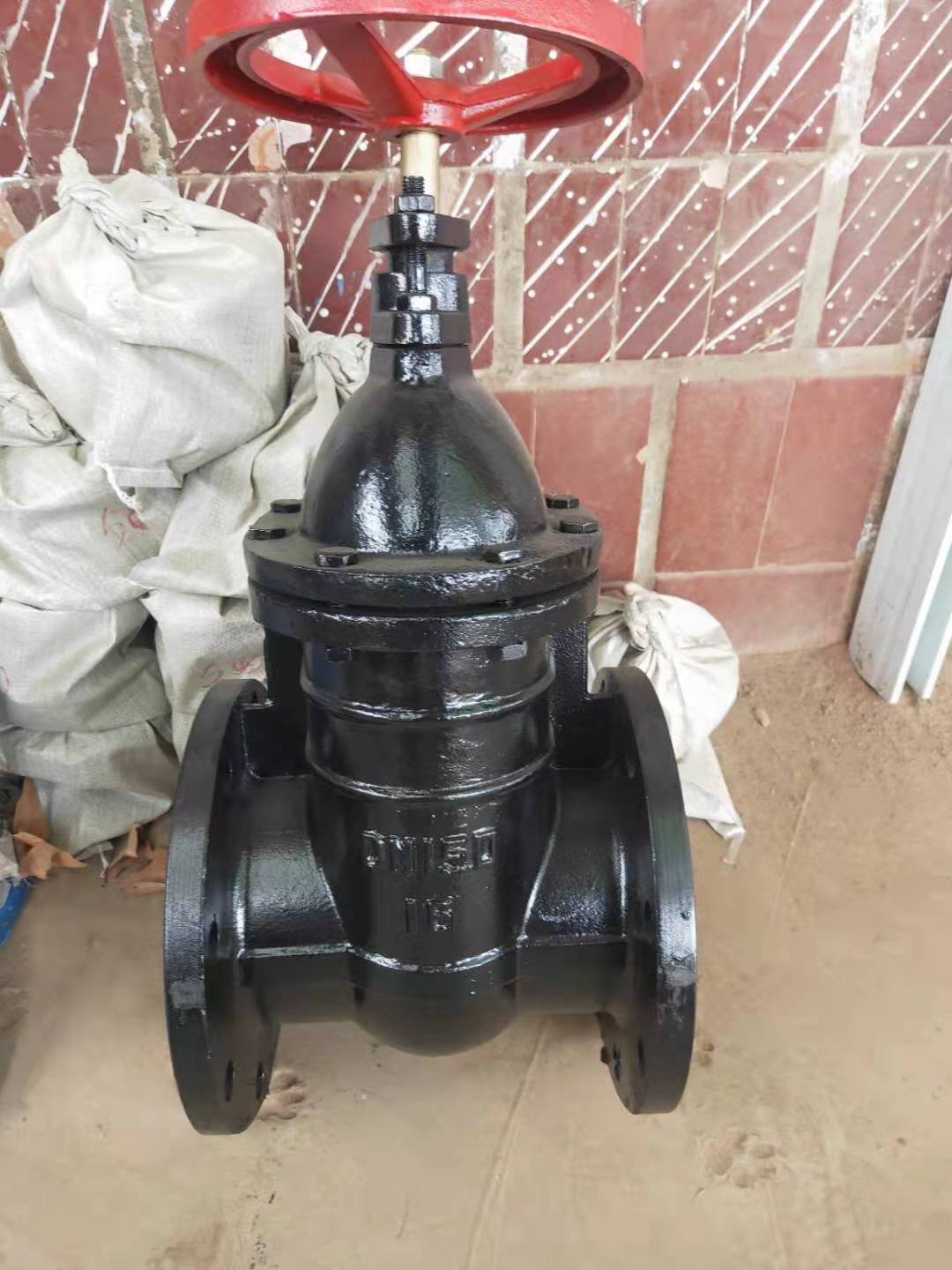 大体重型暗杆闸阀工业消防管道铸铁法兰Z45T-10/16DN50 65 80 100