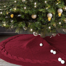 2023新品聖誕節樹裙針織樹裙圍裙聖誕樹裝飾品聖誕禮品家居裝飾品