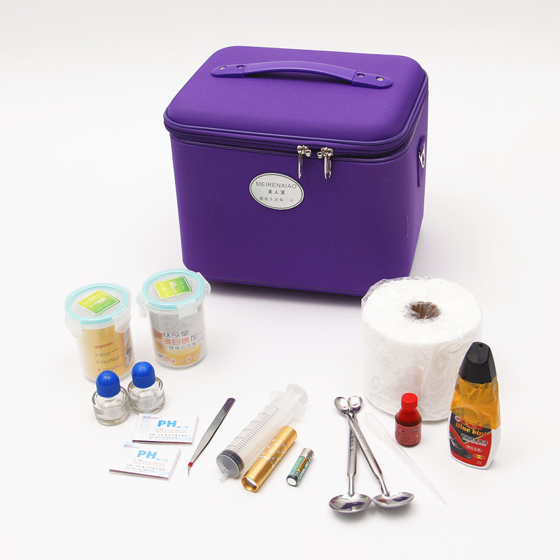 新款美人笑帆布牛津布产品示范工具箱日用品示范工具组合套装