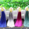 Silk conditioner with tassels, pendant, accessory, polyester, anti-wrinkle