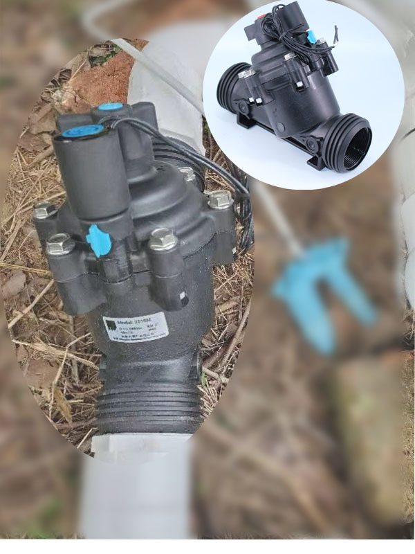 新款灌溉电磁阀大流量双层过滤大田温室智能控制灌溉系统灌溉阀