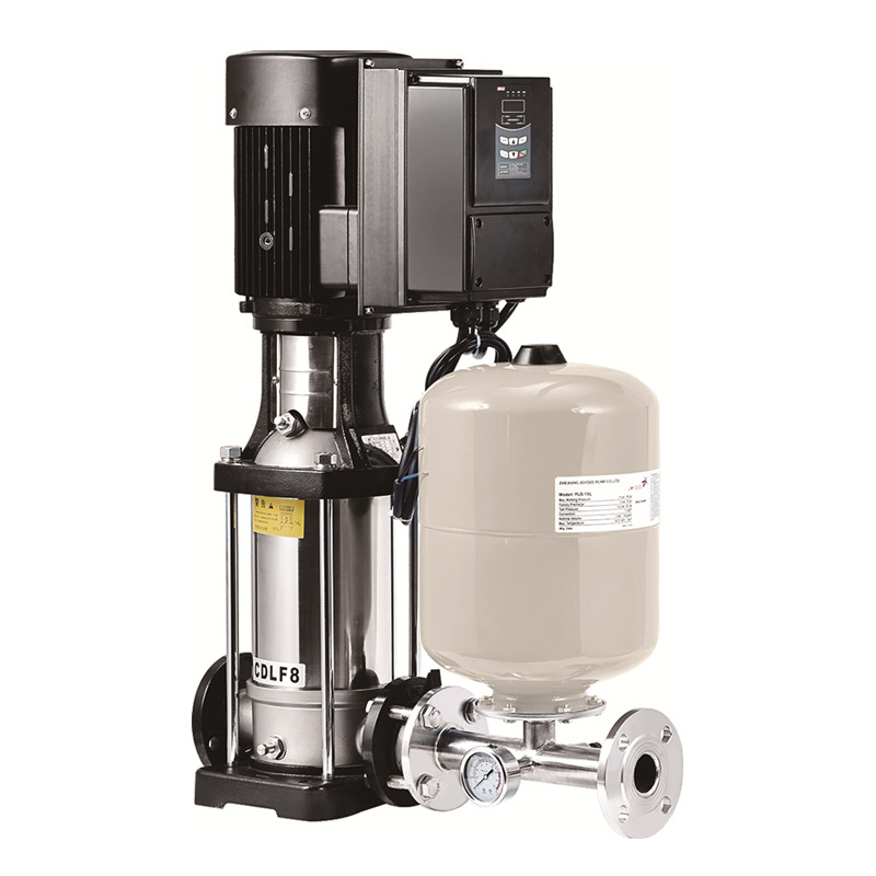 厂家供应不锈钢增压泵QDLN4无负压恒压叠压变频供水设备全套