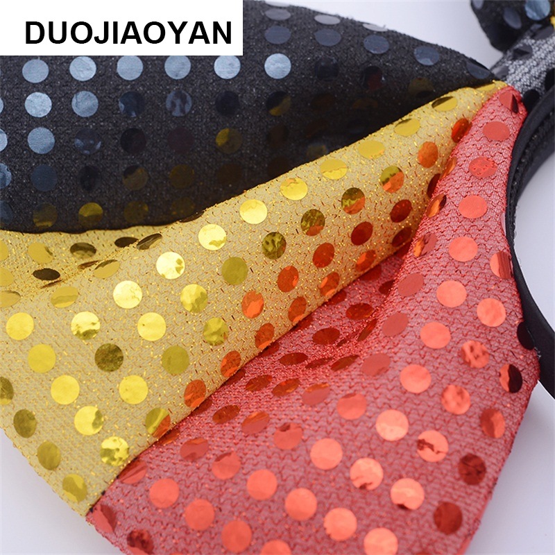 New Large Bow Sequined Fabric Flag Headband Wholesale display picture 9