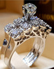 Accessory, wedding ring for beloved, wish, European style