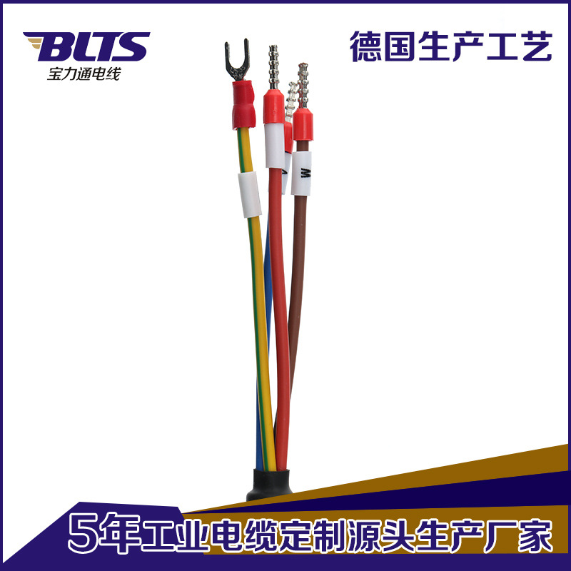 B2变频器系列ASD-B2PW10033米伺服线 1KW-2KW功率三相伺服动力线
