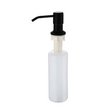 304不锈钢皂液器黑色厨房水槽配件纳米水槽 洗洁精瓶洗手液瓶