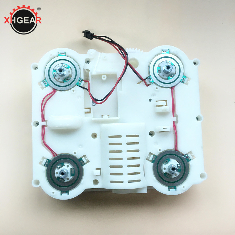 产地货源高精密塑胶按摩器牙箱 小模数传动齿轮牙箱研发设计