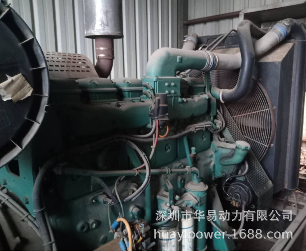 新款瑞典二手沃尔沃TAD1032GE柴油发电机250KW发电机出售