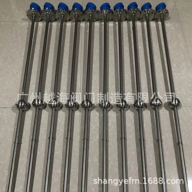 供应LED光柱液位计  磁敏电子双色液位计  磁敏电子双色液位计