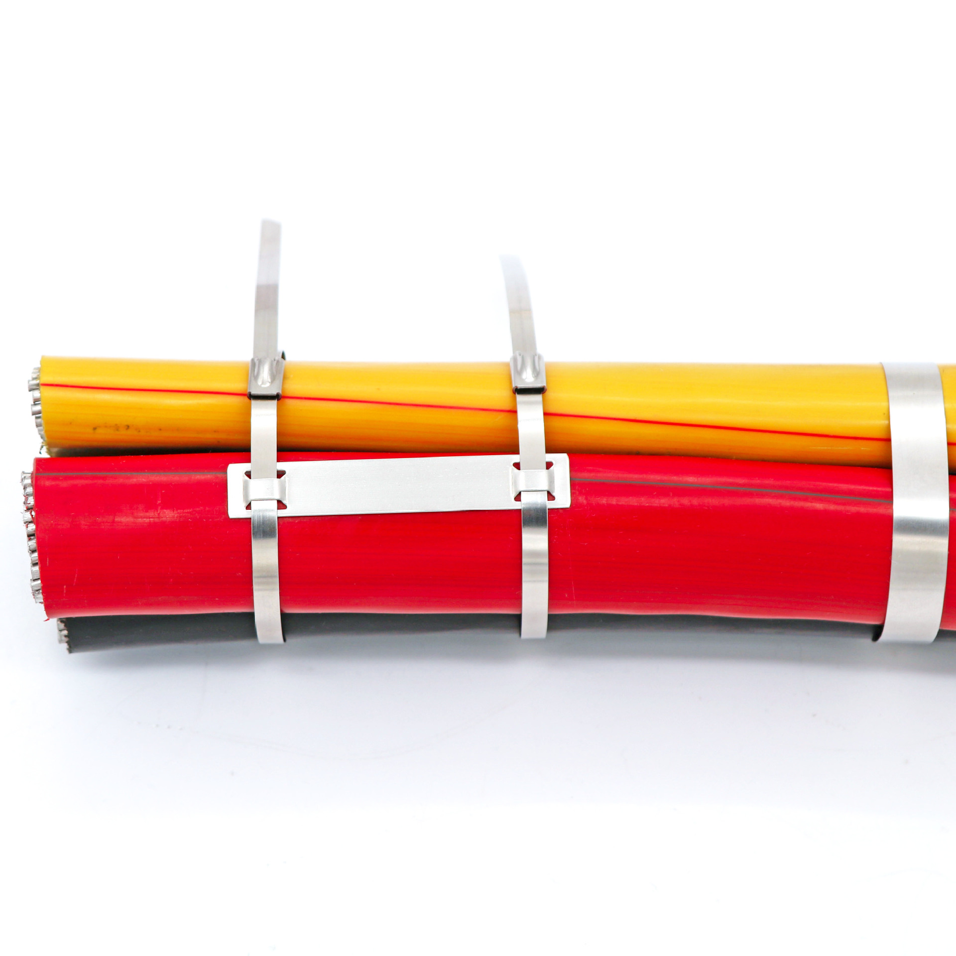 厂家供应0.4*9.5*120mm交通标牌不锈钢标志带可调节材质304、316