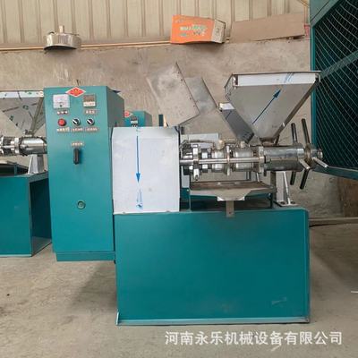 全自動菜籽花生螺旋榨油機價格 220V兩相電小型榨油機廠家