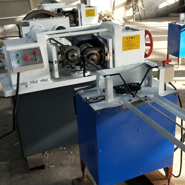 供应建筑工地丝杠机 全自动钢筋螺丝滚丝机  丝杆机型号