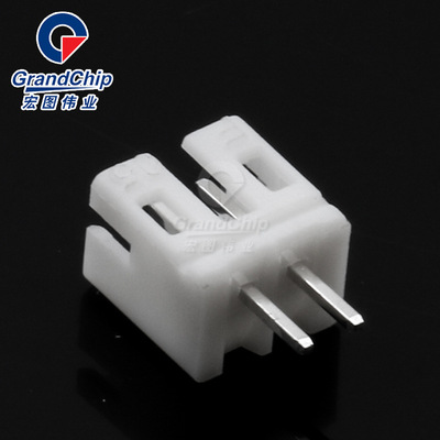 连接器PH2.0-2A 间距2.0mm直针母座 2Pin直针插座 接插件|ms