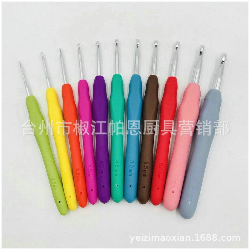 11支TPR软柄钩针4