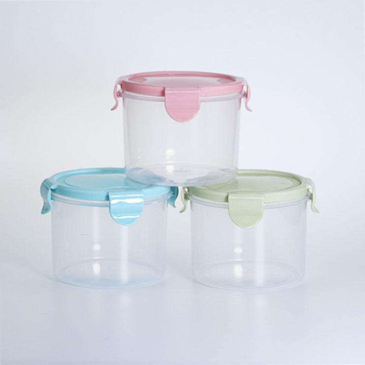 厂价直销密封罐压缩面膜包装盒面膜瓶食品级PP材质储物环保塑料罐