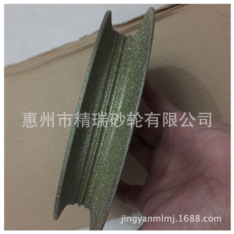 电镀金刚石砂轮,表面喷砂磨轮,电镀喷砂金刚钻石砂轮,精密磨耐用