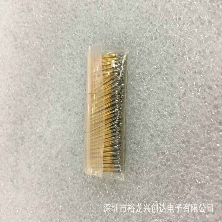 现货直销P75-E2圆锥头测试探针  1.02*16.5mmPCB弹簧顶针