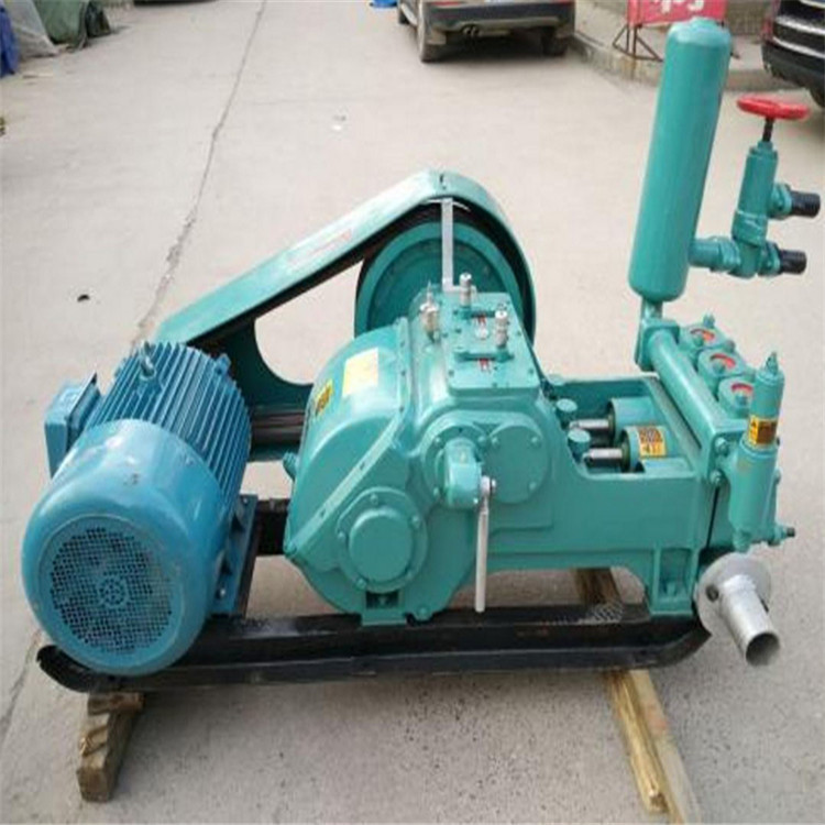 BW600泥浆泵 卧式三缸往复单作用活塞泵 矿用注浆泵