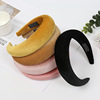 Fashionable hairgrip, universal headband, accessory, Korean style, simple and elegant design, wholesale