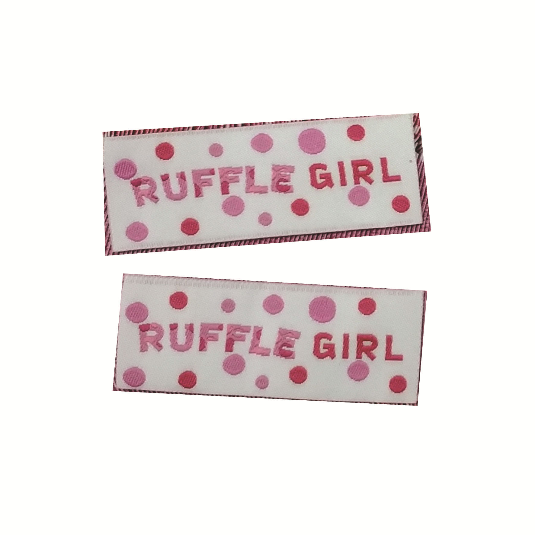 免费设计打样生产加工各种规格商标布标织标服装织唛少量可做